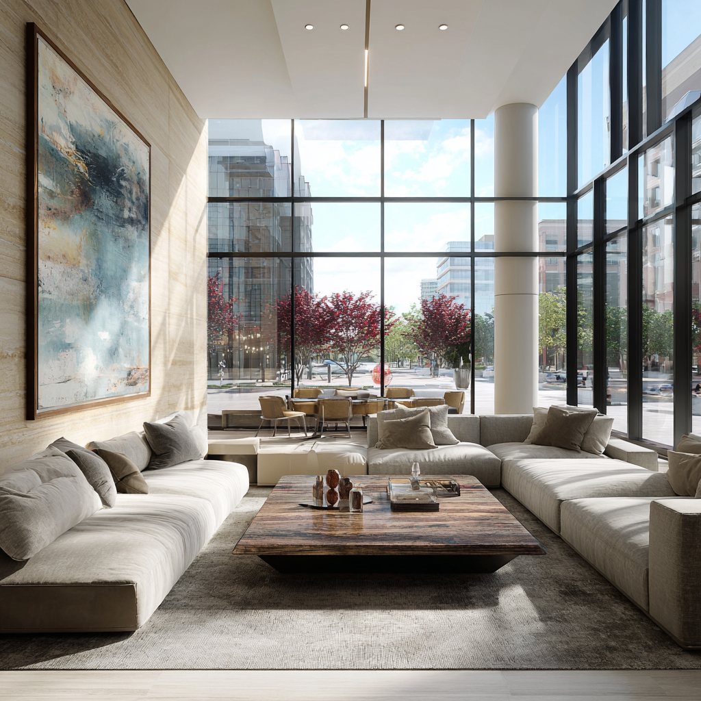 Partner facility lounge area