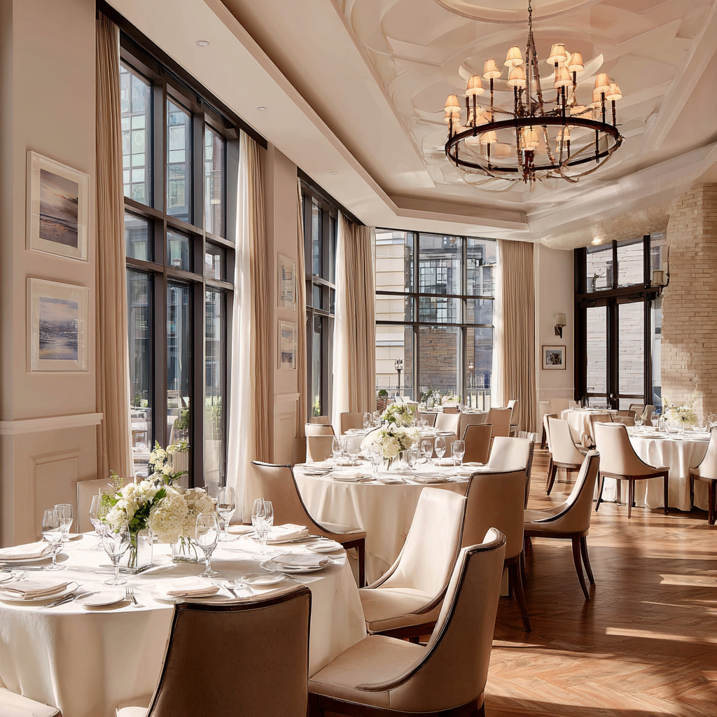 Partner facility dining area